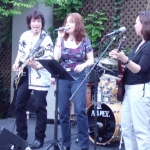 Beer Garden, Astoria, w/Alan Lee Backer